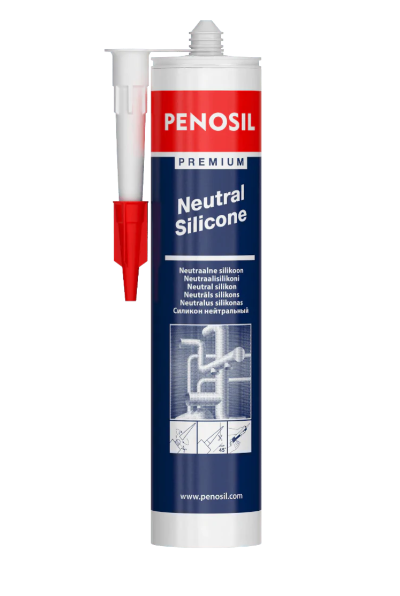 PENOSIL Premium Neutral Silicone. Ķīmiski neitrāls silikona hermētiķis profesionālai izmantošanai.